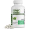 Suplemento Bronson Ginkgo Biloba fuerza extra envase frontal