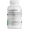 Lado del envase Bronson Ginkgo Biloba para memoria y cerebro
