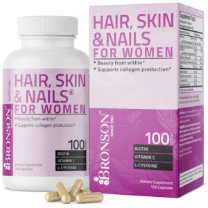 Bronson Hair Skin Nails Biotin vista frontal
