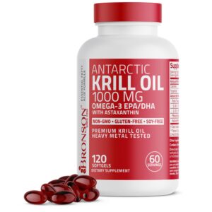Version 1.0.0 Bronson Krill Antártico 1000 mg envase