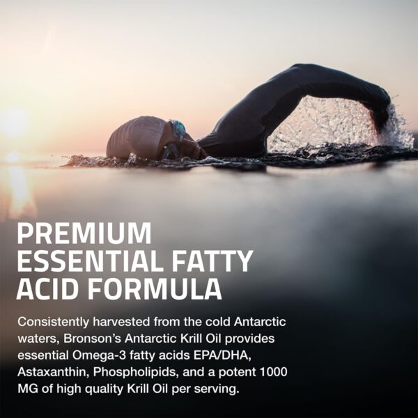 Frasco Bronson Krill Oil 1000 mg