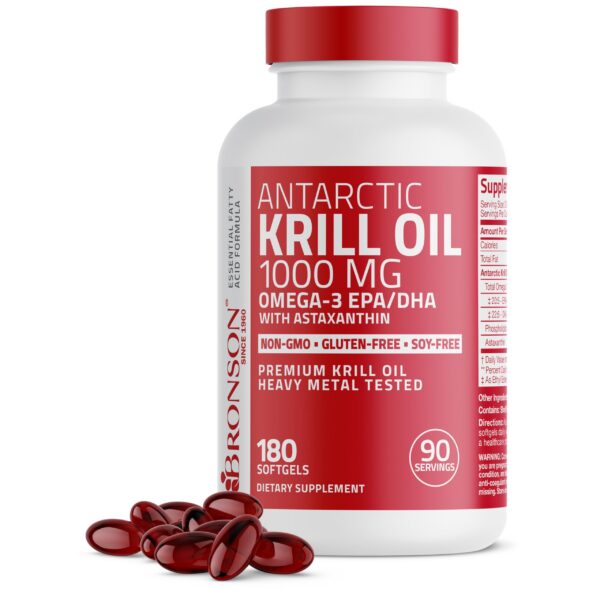 Frente de Bronson Krill Oil 1000 mg