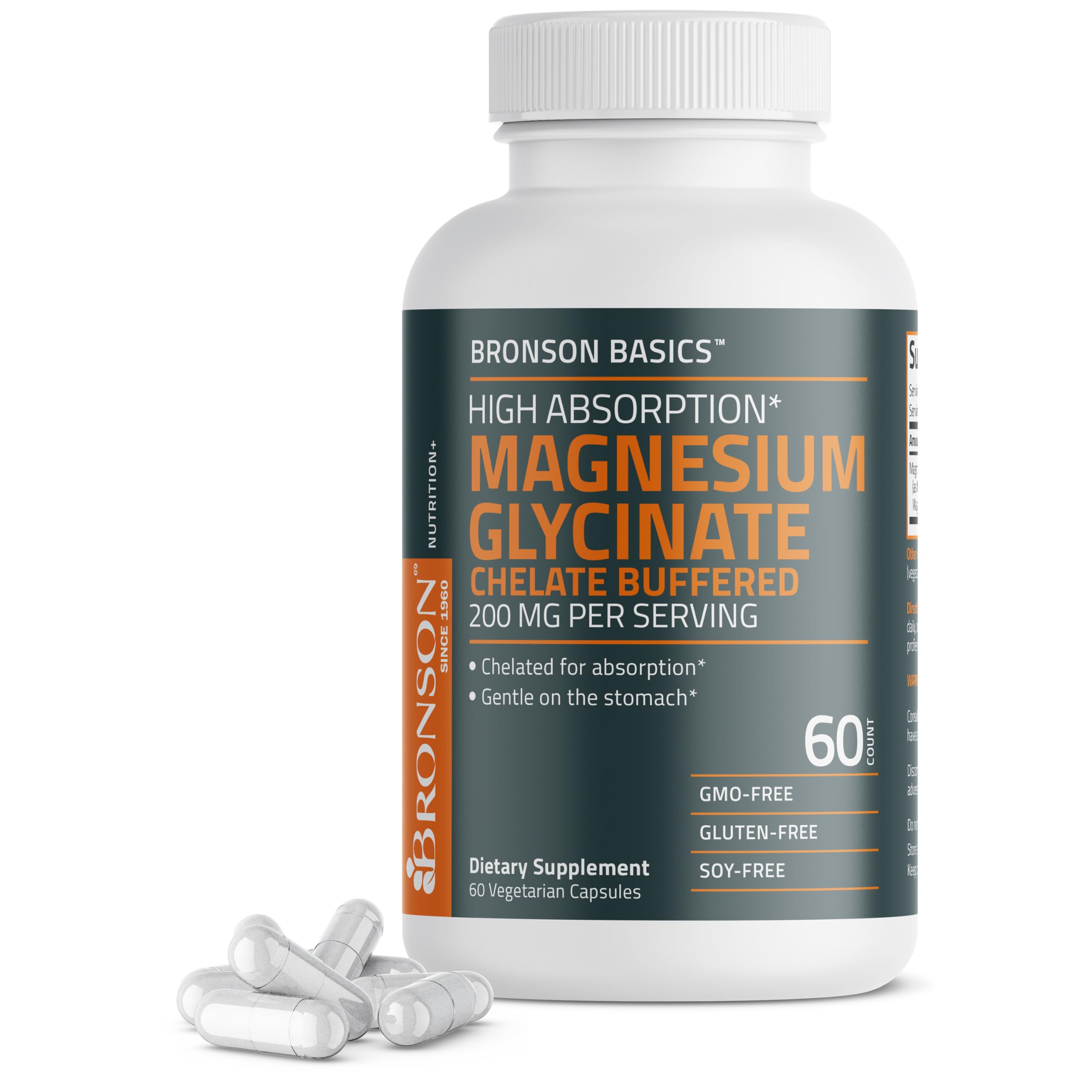 Magnesium Glycinate, 200 mg