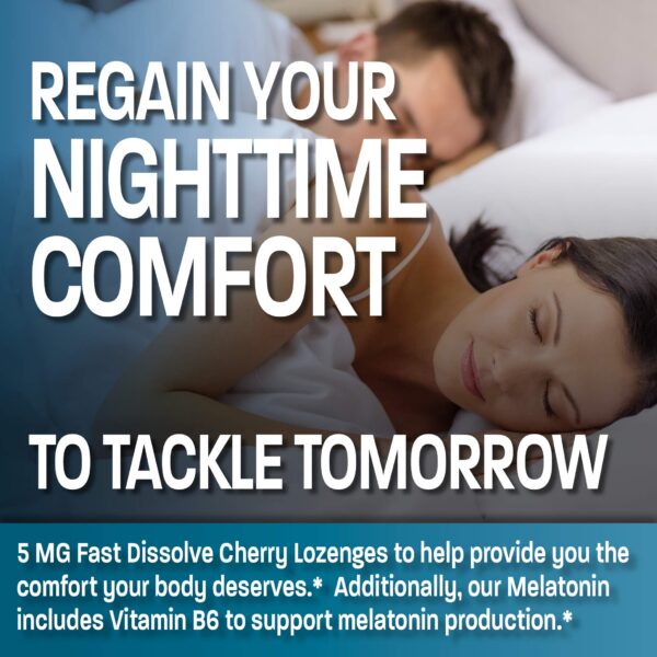 Bronson melatonina 5mg ayuda para dormir relajación