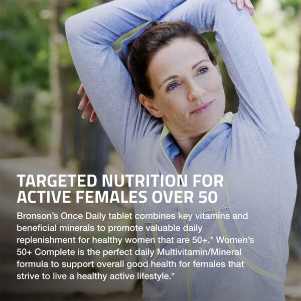 Version 1.0.0 Bronson multivitaminas mujeres 50 plus calidad superior