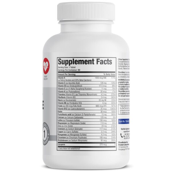 Version 1.0.0 Etiqueta de Bronson ONE Daily 50+