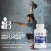 Bronson ONE Daily multivitamin bottle with tablets closeup