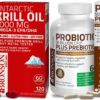 Version 1.0.0 Bronson Probiotic con Krill Oil botella etiqueta