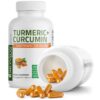 Bronson suplemento con cúrcuma para salud articular y digestiva
