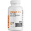 Detalle tabletas Bronson Vitamina B12 sublinguales sabor cereza