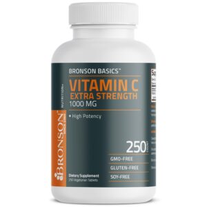 Bronson Vitamina C 1000mg alta potencia sistema inmune
