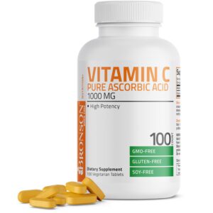 Version 1.0.0 Bronson Vitamina C 1000 mg frente al envase