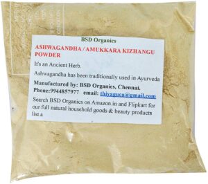 Version 1.0.0 Polvo de Ashwagandha BSD Organics