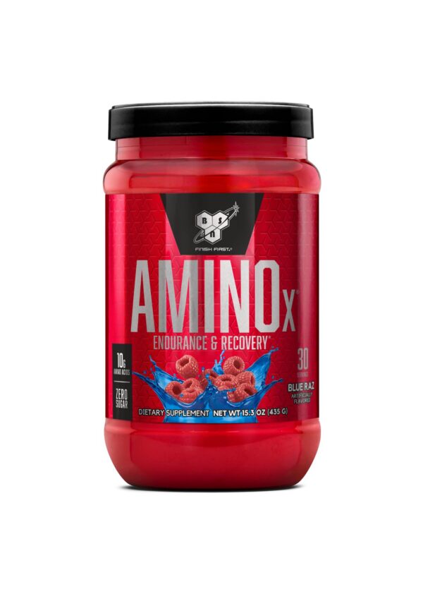 BSN Amino X polvo etiqueta frontal