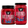 Frasco frontal de NO XPLODE Pre Workout Blue Raz