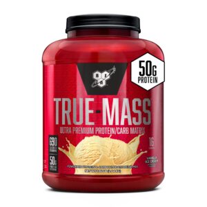 Frente del envase BSN TRUE-MASS