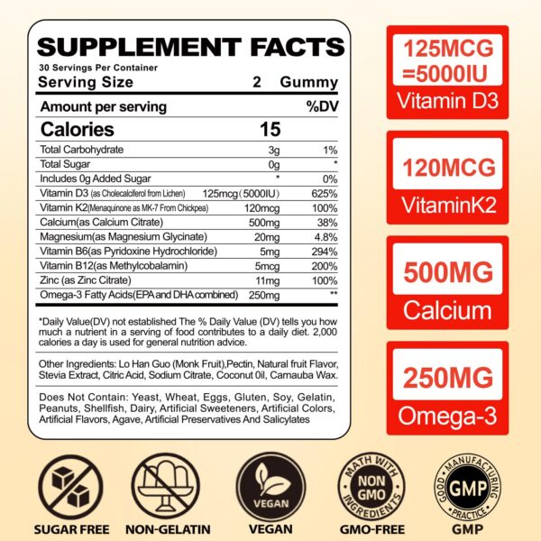 Etiqueta frontal BSSTABBON D3 K2