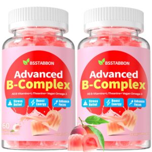 BSSTABBON Gomitas B-Complejo orgánico frente etiqueta