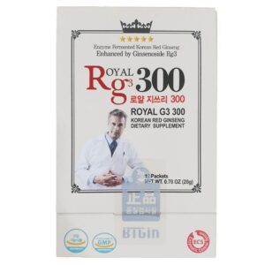 BTGIN ginseng rojo coreano RG3 300 10 sobres caja