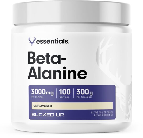 Frente del envase Bucked Up Beta Alanine