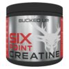 Botella Bucked Up Six Point Creatine frente y etiqueta visible