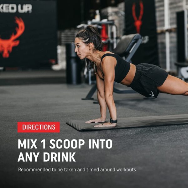 Bucked Up Six Point Creatine etiqueta lateral