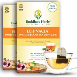 Version 1.0.0 Buddha's Herbs té herbal orgánico equinácea zinc