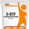 Version 1.0.0 Polvo 5-HTP BulkSupplements 200 mg por porción
