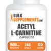 Version 1.0.0 Frasco de cápsulas BulkSupplements Acetyl L-Carnitine HCl