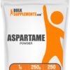 BulkSupplements aspartame polvo envase frontal