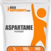 Polvo de aspartame para hornear