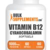 Frente de etiqueta BulkSupplements B12 Softgels