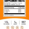 Version 1.0.0 Etiqueta del producto BCAA 3:1:2 BulkSupplements