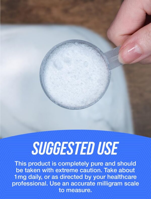 Pieza de polvo de biotina BulkSupplements