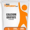 Frente del polvo calcio orotato BulkSupplements