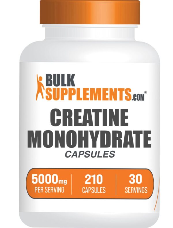 Creatina monohidratada BulkSupplements frente