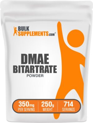 Polvo DMAE Bitartrato de BulkSupplements frontal
