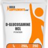 BulkSupplements glucosamina HCl polvo en frasco