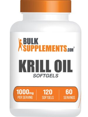 Frente de BulkSupplements Krill Oil 1000 mg