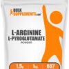 Frente del producto BulkSupplements L-Arginine L-Pyroglutamate polvo