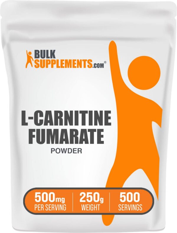 Version 1.0.0 Polvo L-Carnitine Fumarate BulkSupplements 500 mg 250 g