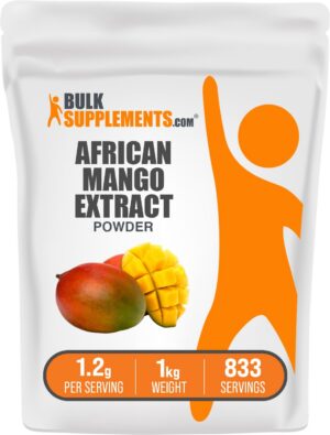 Polvo BulkSupplements Mango Africano frasco