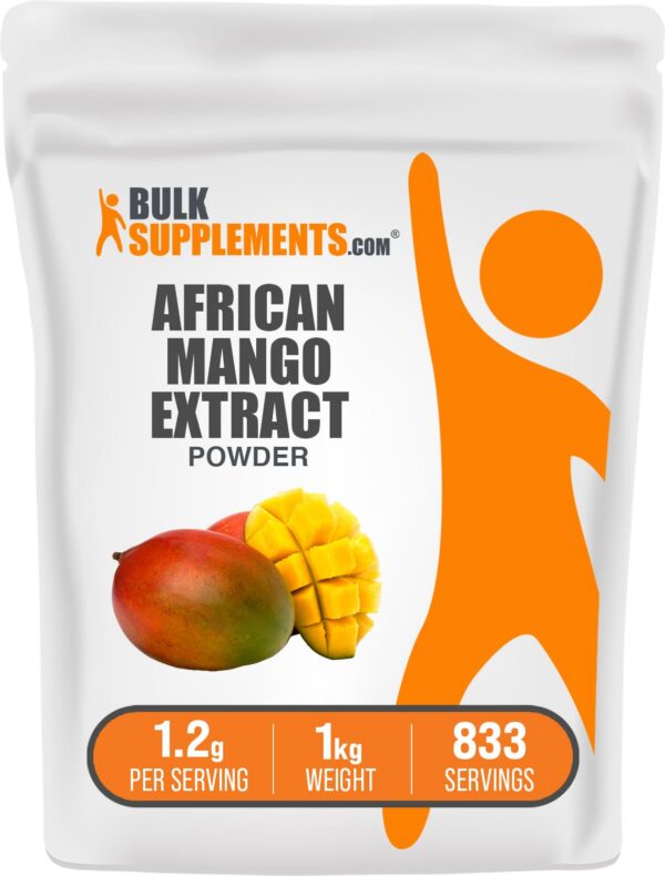 Polvo BulkSupplements Mango Africano frasco