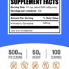 Envase lateral BulkSupplements N-Acetyl L-Carnosine