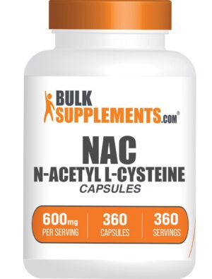NAC 600 mg cápsulas etiqueta frontal