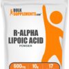 Version 1.0.0 Frontal de BulkSupplements R-ALA Polvo