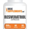 Frente de BulkSupplements Resveratrol cápsulas 500 mg