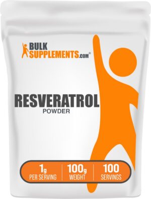 Version 1.0.0 Frasco de resveratrol BulkSupplements