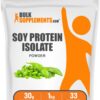 Frente del envase BulkSupplements Proteína de Soya Aislada
