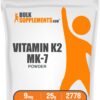Version 1.0.0 Frasco de BulkSupplements Vitamina K2 MK-7 en polvo 25 g